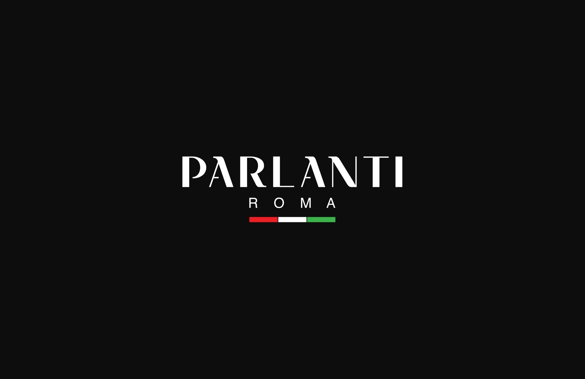 parlanti roma logo design