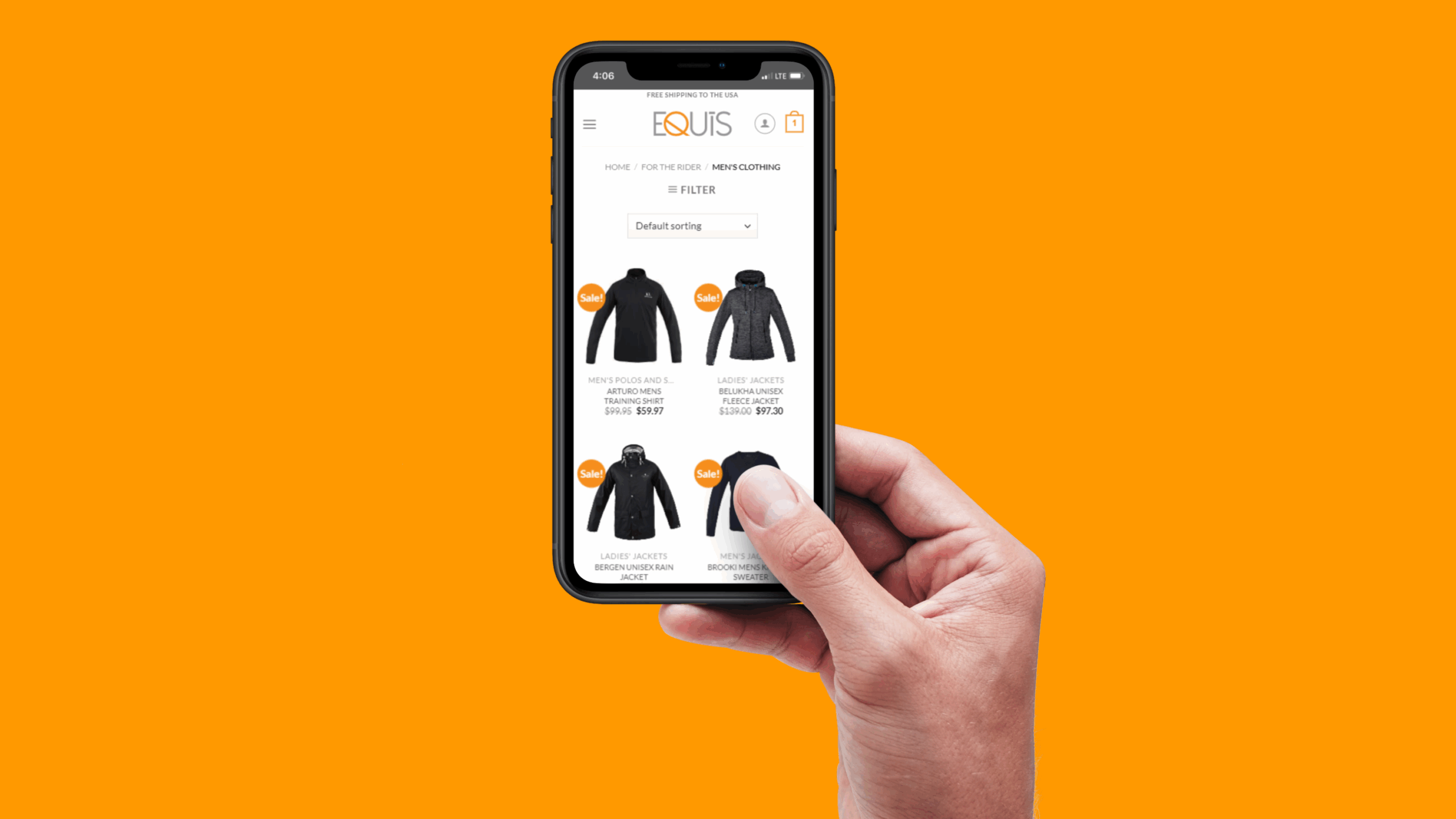 PHONE WITH HAND ORANGE scaled