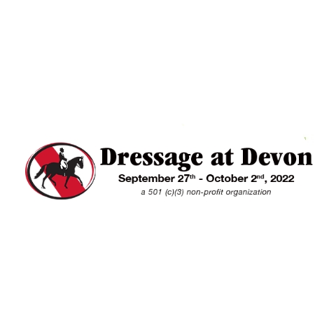 dressage at devon logo