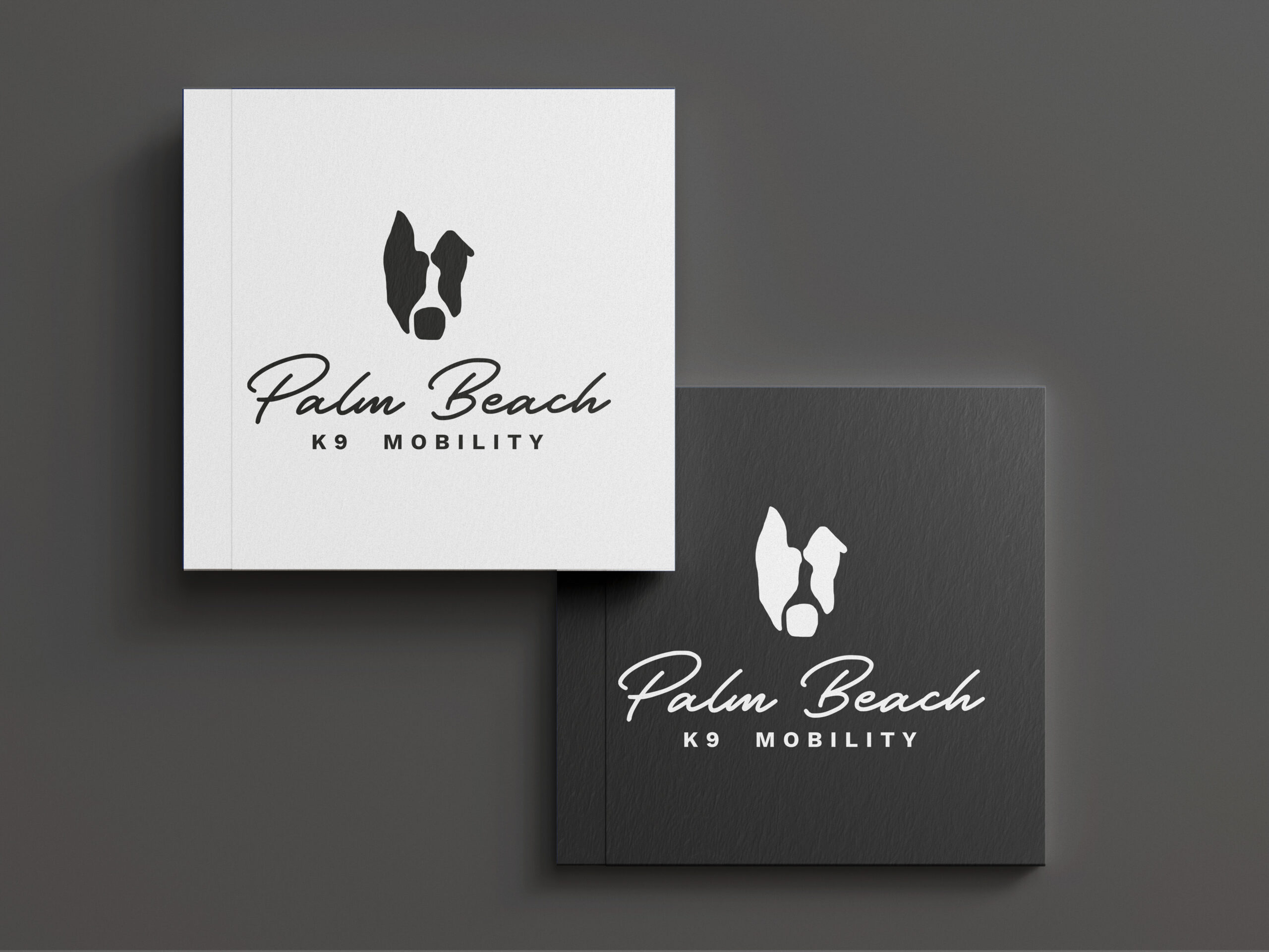 palm beach k9 mobility branding
