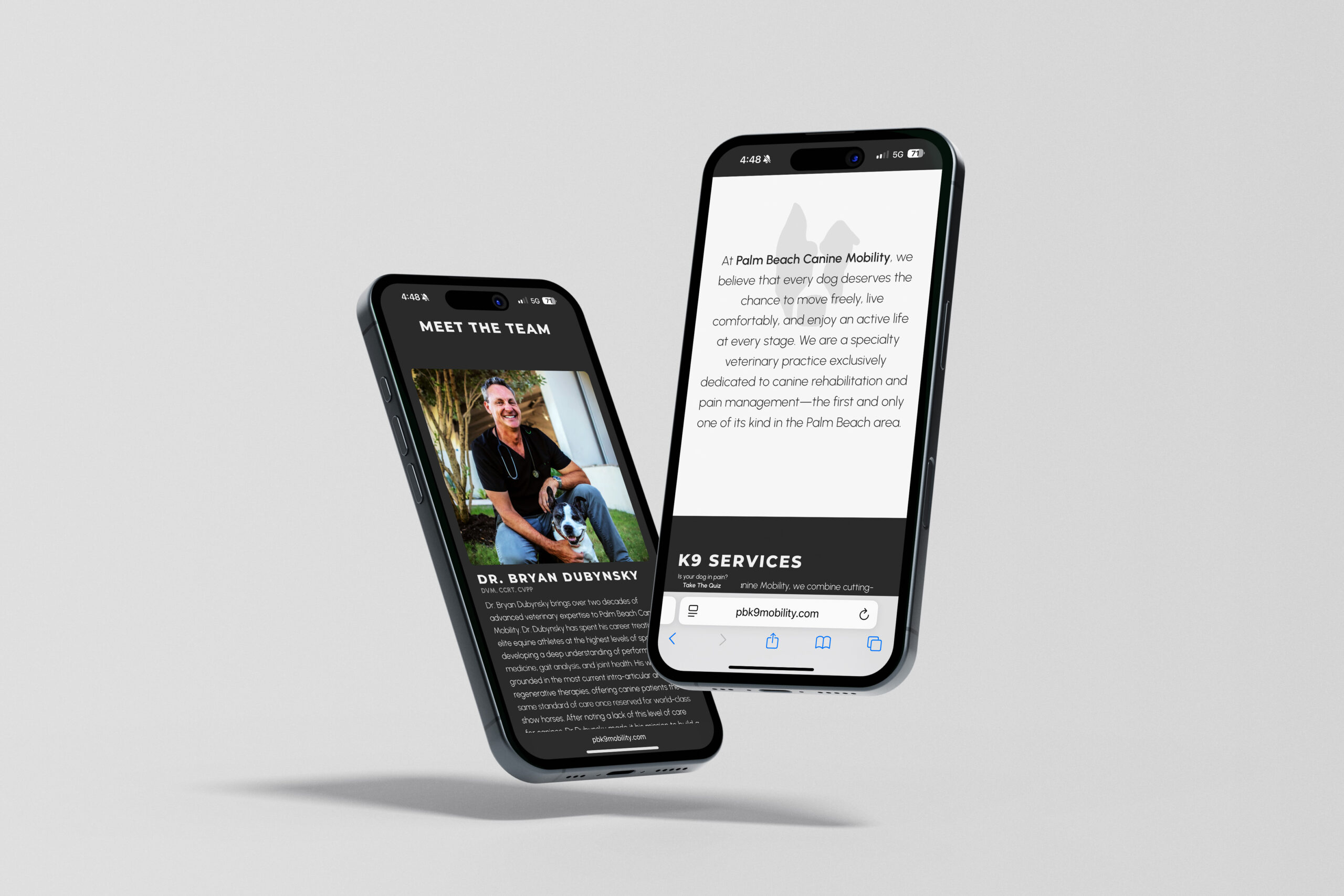 palm beach k9 mobility mobile website